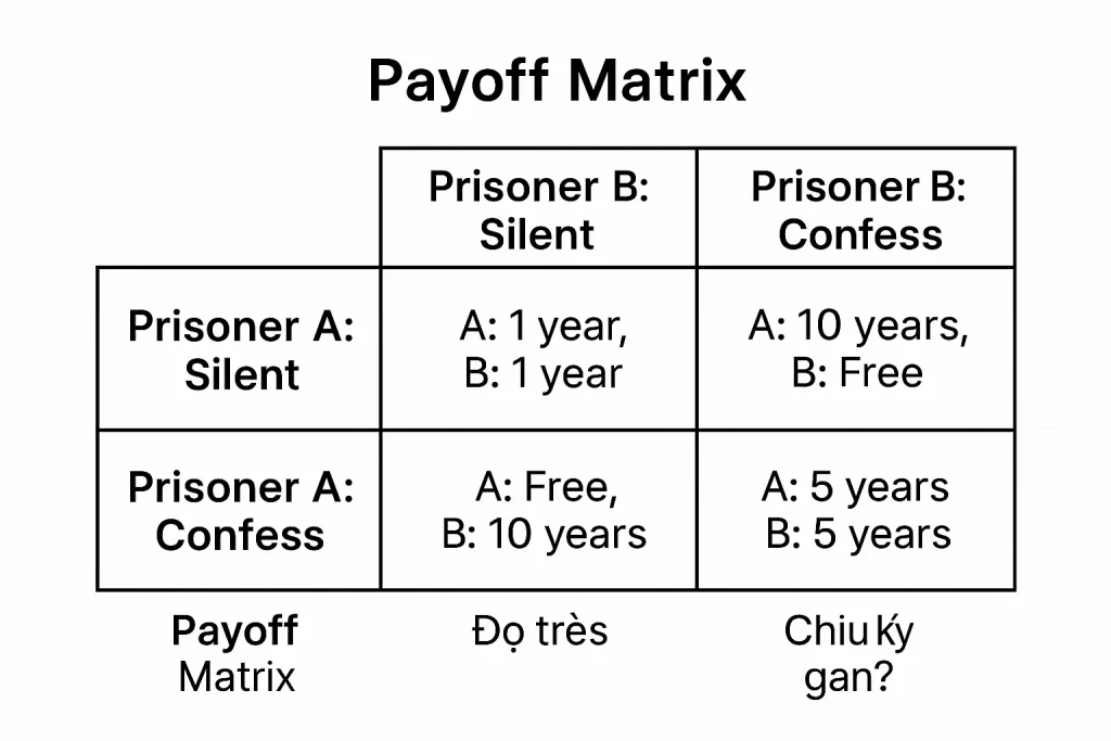 Thế lưỡng nan của tù nhân
