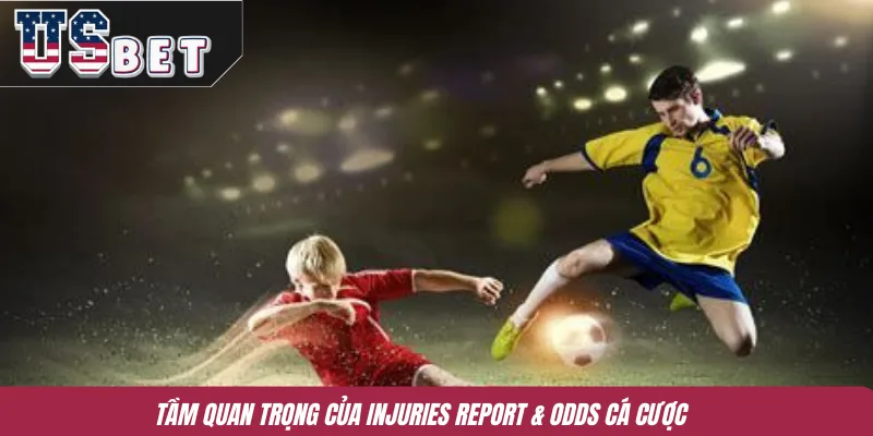 Tầm quan trọng của Injuries Report & odds cá cược